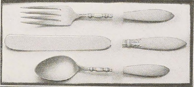 Catalog evidence for 1847 Rogers Bros. — Three-Piece Childs Set