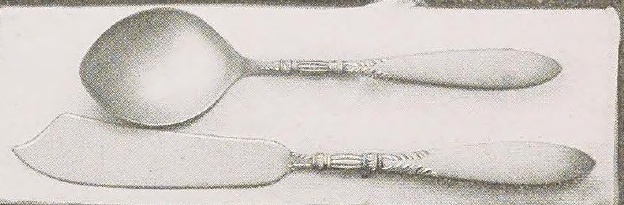 Catalog evidence for 1847 Rogers Bros. — Butter Knife and Sugar Shell