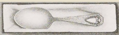 Catalog evidence for 1847 Rogers Bros. Heraldic — Baby Spoon, Short Handle