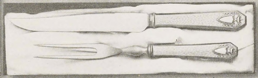 Catalog evidence for 1847 Rogers Bros. Heraldic — Bird or Steak Set, Two Pieces