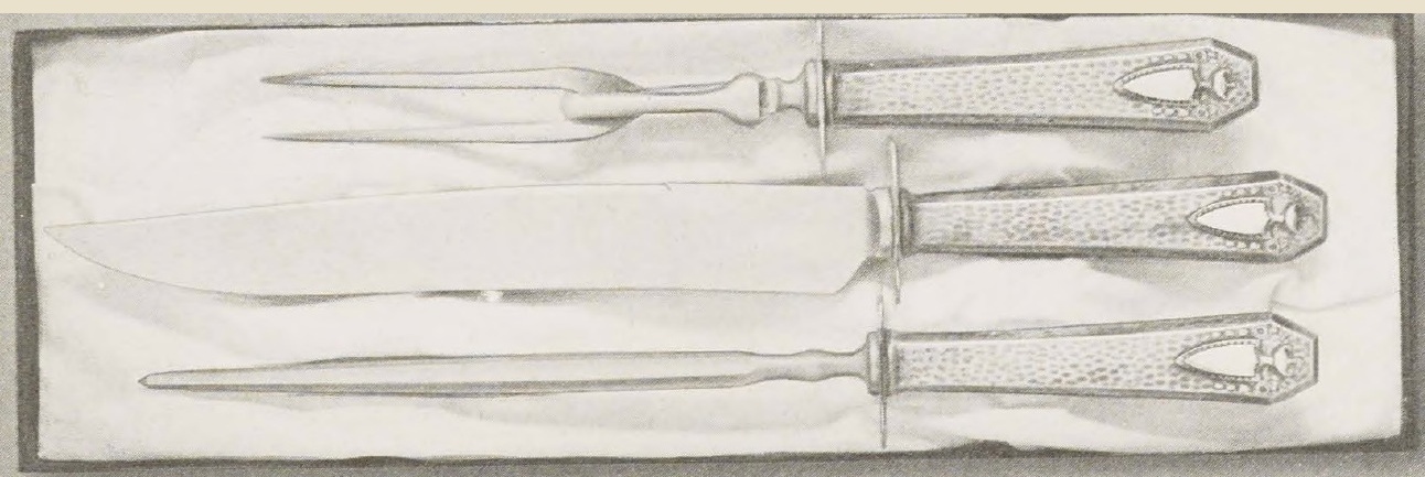 Catalog evidence for 1847 Rogers Bros. Heraldic — Carving Set, Three Pieces