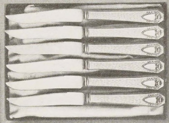 Catalog evidence for 1847 Rogers Bros. Heraldic — Six Hollow Handle No.1 Fruit Knives