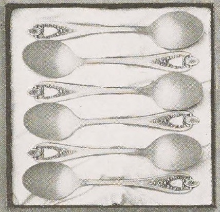 Catalog evidence for 1847 Rogers Bros. Old Colony — Six Coffee Spoons