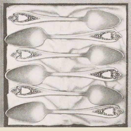 Catalog evidence for 1847 Rogers Bros. Old Colony — Six Orange or Grape Fruit Spoons