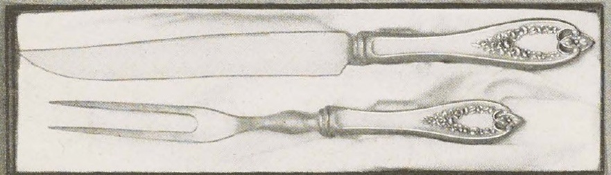 Catalog evidence for 1847 Rogers Bros. Old Colony — Bird or Steak Set, Two Pieces