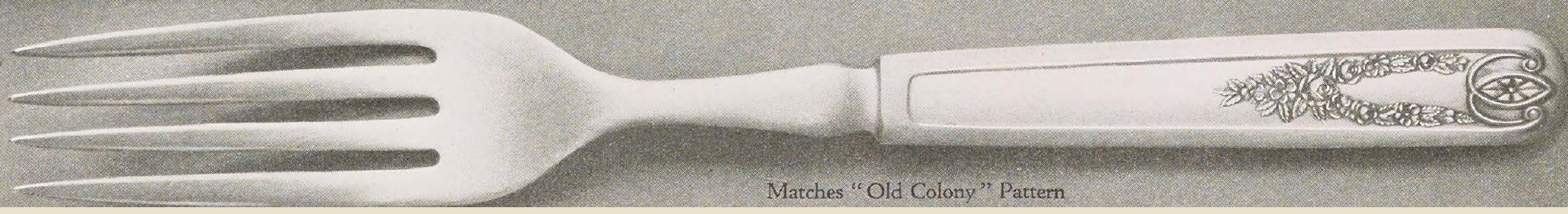 Catalog evidence for 1847 Rogers Bros. — Medium Forks — Matches Old Colony