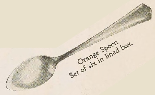 Catalog evidence for R. Wallace & Sons. — Hudson — Orange Spoons