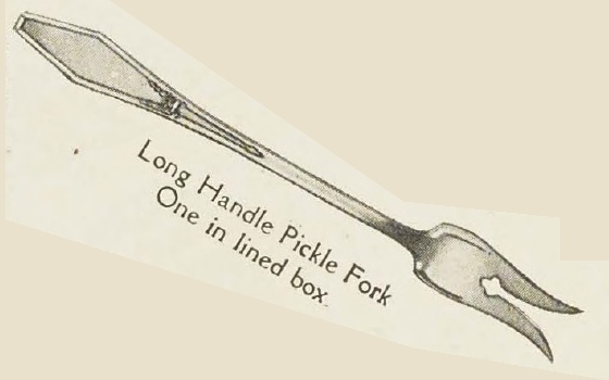 Catalog evidence for Holmes & Edwards — Jamestown — Long Handle Pickle Fork