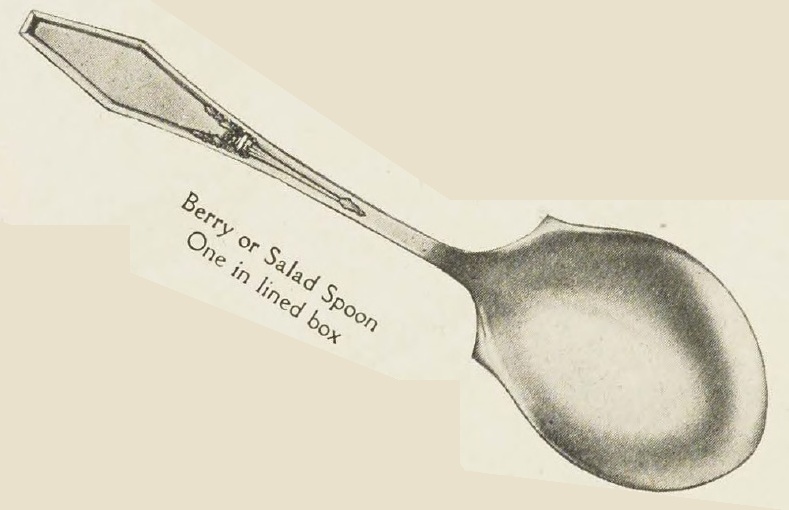 Catalog evidence for Holmes & Edwards — Jamestown — Berry or Salad Spoon