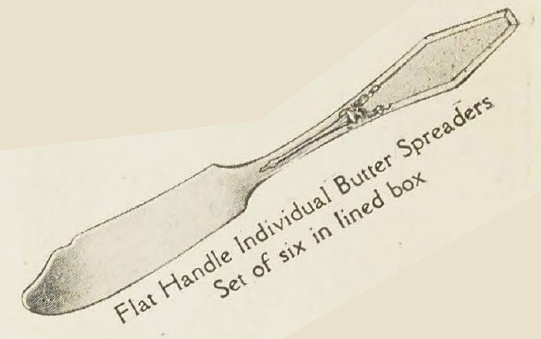 Catalog evidence for Holmes & Edwards — Jamestown — Individual Butter Spreaders; flat handle