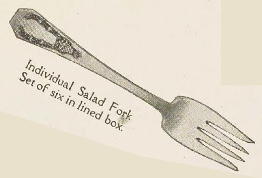 Catalog evidence for Holmes & Edwards — Carolina — Individual Salad Forks