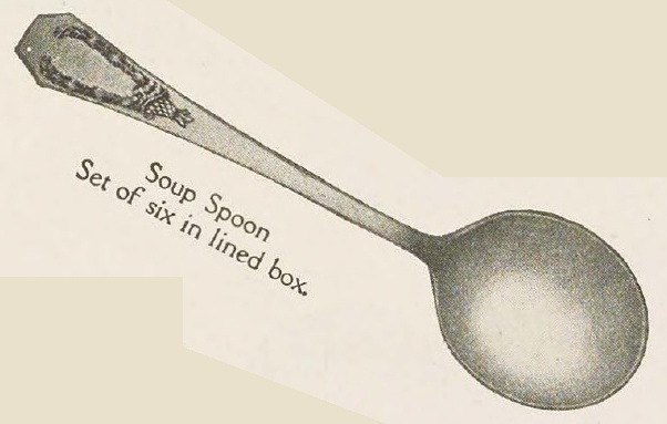 Catalog evidence for Holmes & Edwards — Carolina — Soup Spoons