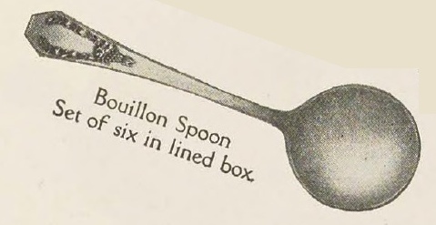 Catalog evidence for Holmes & Edwards — Carolina — Bouillon Spoons