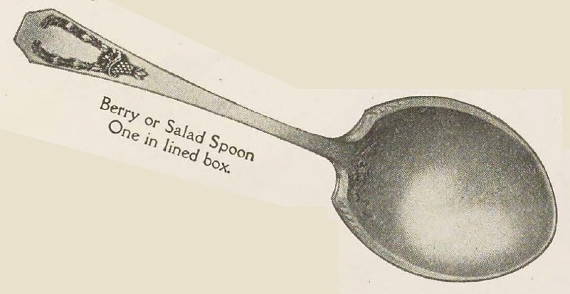 Catalog evidence for Holmes & Edwards — Carolina — Berry or Salad Spoon