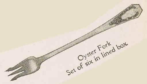 Catalog evidence for Holmes & Edwards — Carolina — Oyster Forks