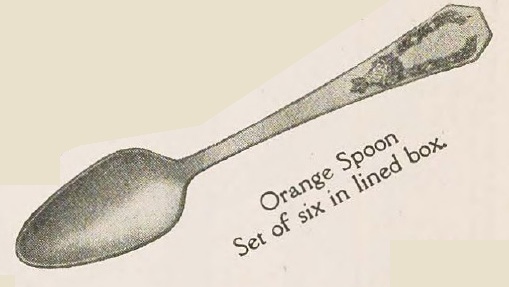 Catalog evidence for Holmes & Edwards — Carolina — Orange Spoons