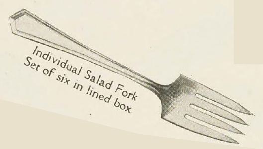 Catalog evidence for Wm. Rogers Mfg. Co. — General Putnam — Individual Salad Forks