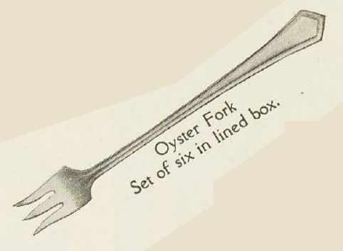 Catalog evidence for Wm. Rogers Mfg. Co. — General Putnam — Oyster Forks