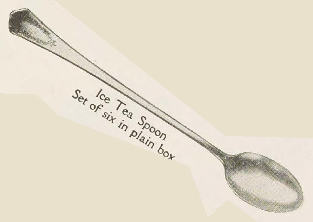 Catalog evidence for Wm. Rogers Mfg. Co. — Virginia — Iced Tea Spoons