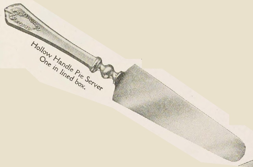 Catalog evidence for Wm. Rogers Mfg. Co. — Virginia — Hollow Handle Pie Server