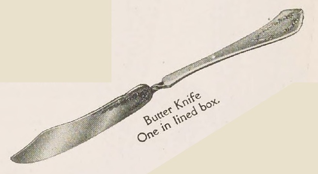 Catalog evidence for Wm. Rogers Mfg. Co. — Virginia — Butter Knife