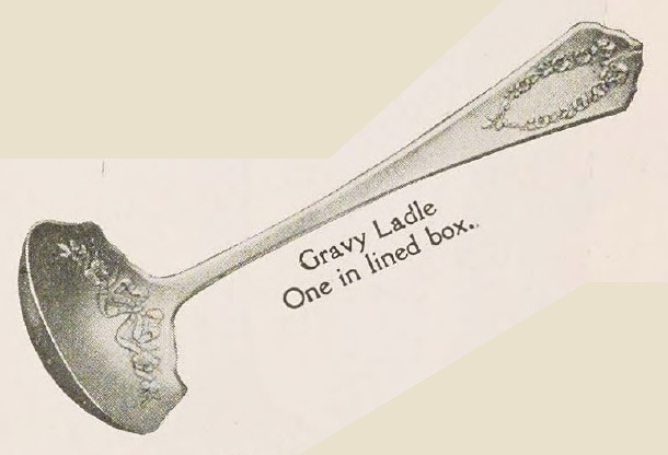 Catalog evidence for Wm. Rogers Mfg. Co. — Virginia — Gravy Ladle