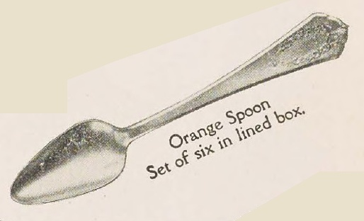 Catalog evidence for Wm. Rogers Mfg. Co. — Virginia — Orange Spoons