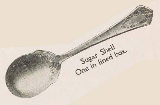 Catalog evidence for Wm. Rogers Mfg. Co. — Virginia — Sugar Shell