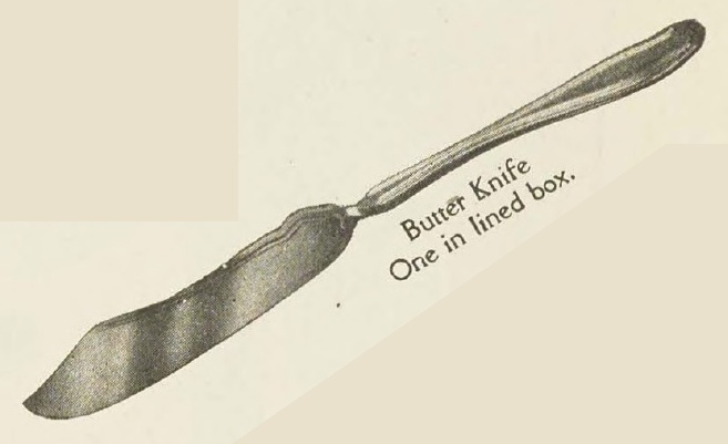 Catalog evidence for William Rogers and Son — Clinton — Butter Knife