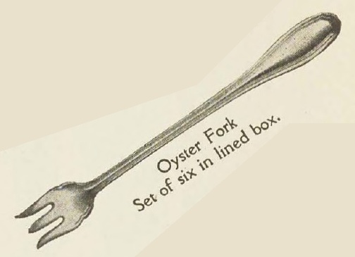 Catalog evidence for William Rogers and Son — Clinton — Oyster Forks