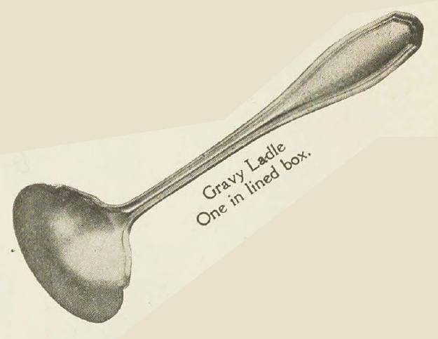 Catalog evidence for William Rogers and Son — Clinton — Gravy Ladle