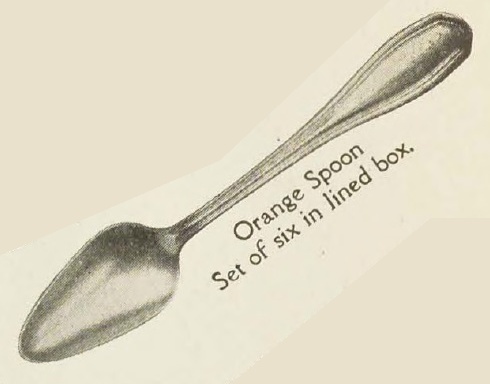 Catalog evidence for William Rogers and Son — Clinton — Orange Spoons