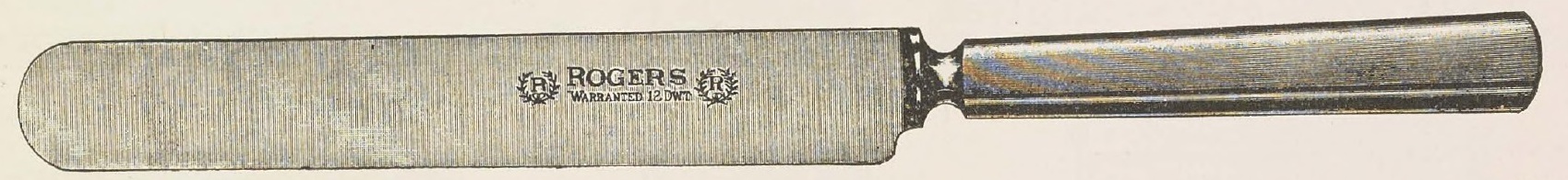 Catalog evidence for Wm. A. Rogers — lower-4500 — Steel Medium Knives