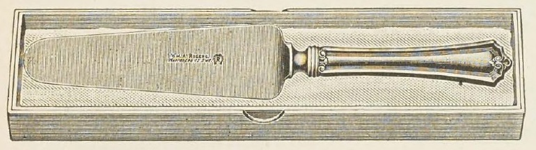 Catalog evidence for Wm. A. Rogers — Raleigh — Hollow Handle Pie Server