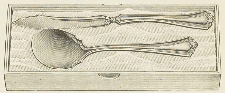 Catalog evidence for Wm. A. Rogers — Raleigh — Butter Knife and Sugar Shell Set