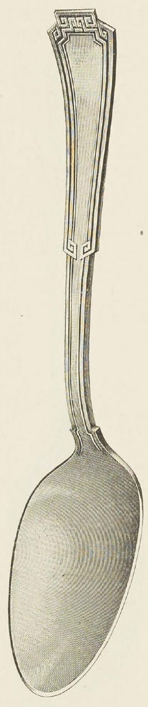 Catalog evidence for 1881 Rogers — Grecian — Tea Spoons