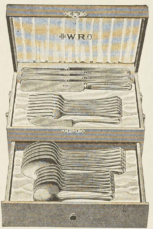 Catalog evidence for Wm. A. Rogers — Belvedere 26 Piece Set