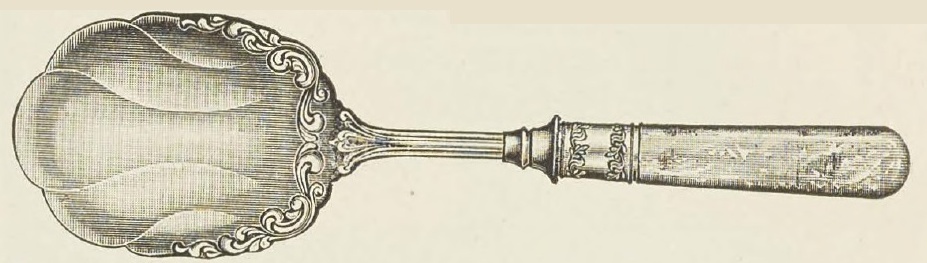 Catalog evidence for Universal Pearl Handle Table Cutlery — Berry Spoon