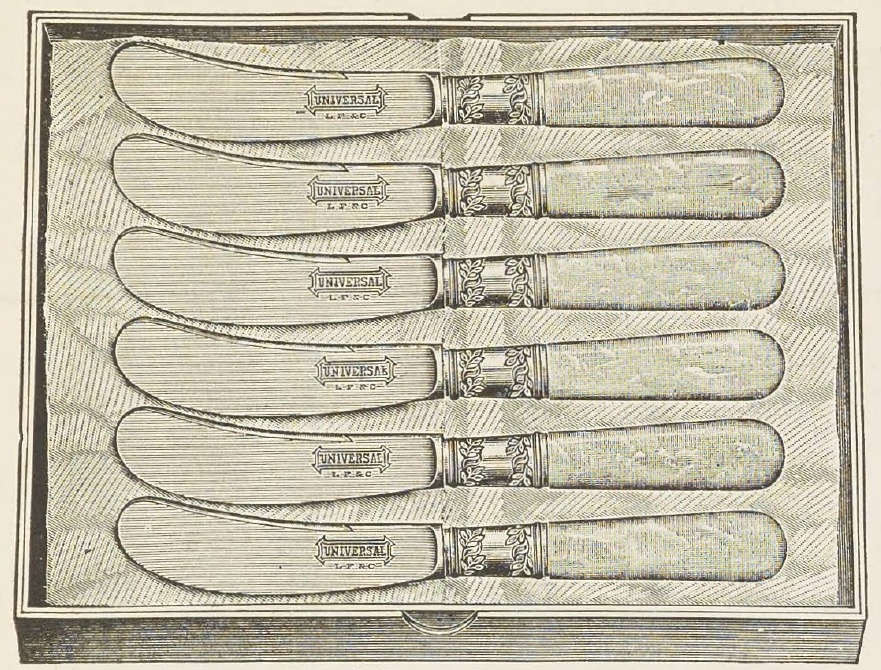 Catalog evidence for Bread and Butter Spreaders