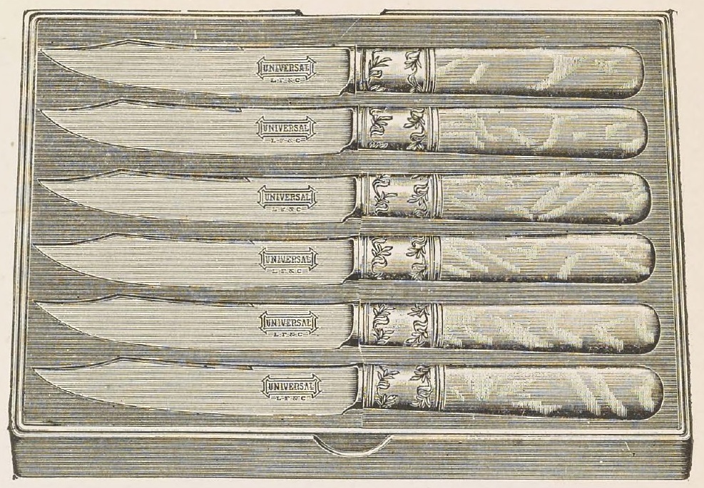 Catalog evidence for Fruit Knives