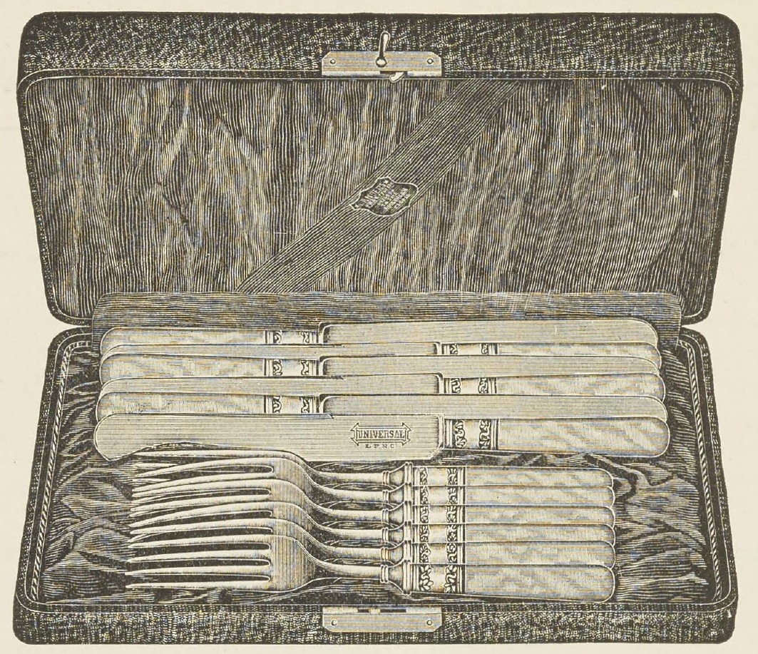 Catalog evidence for Pearl Handle Medium Knives and Forks