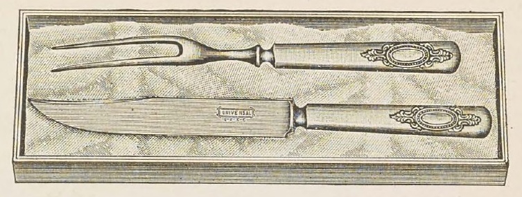 Catalog evidence for Two Piece Breakfast Carvers