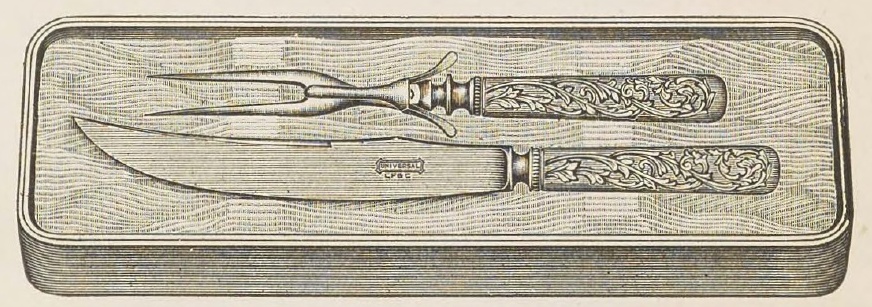 Catalog evidence for Two Piece Game or Steak Carvers