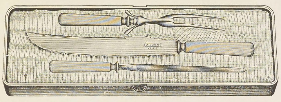 Catalog evidence for Three Piece Carver Set