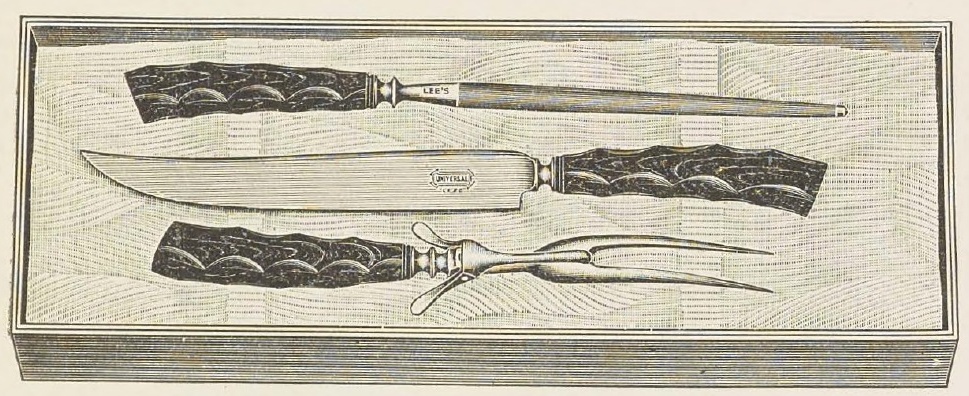 Catalog evidence for Three Piece Beef Carvers