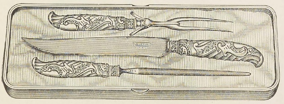 Catalog evidence for Three Piece Beef Carvers