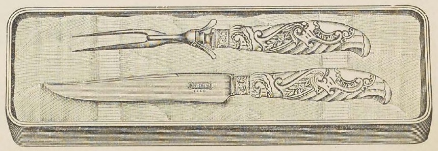 Catalog evidence for Two Piece Game or Steak Carvers
