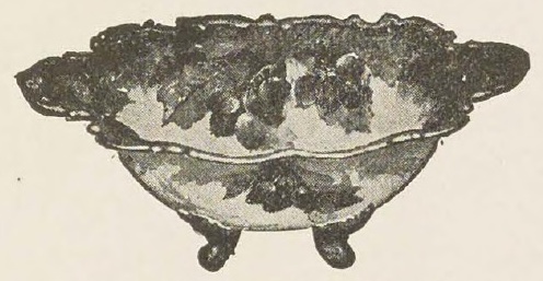 Catalog evidence for Footed Nut Bowl