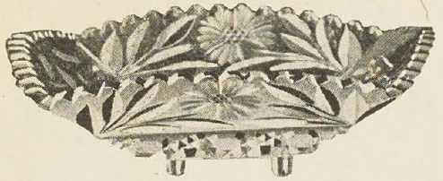 Catalog evidence for Fancy Square Footed Bon Bon or Jelly Dish