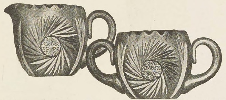 Catalog evidence for Sugar and Creamer